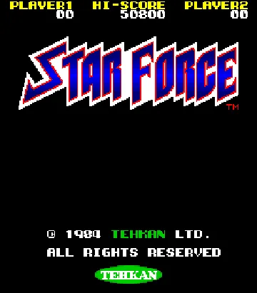 Star Force screen shot title